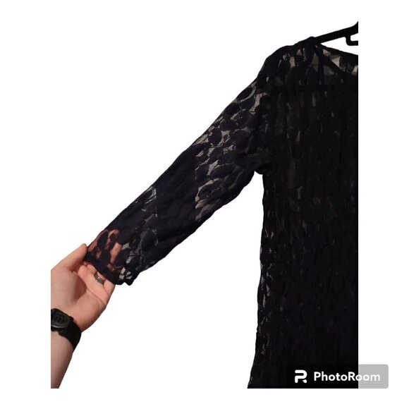 MSK Women's Blue Lace Over piece Size 10 (L) - Picture 3 of 9